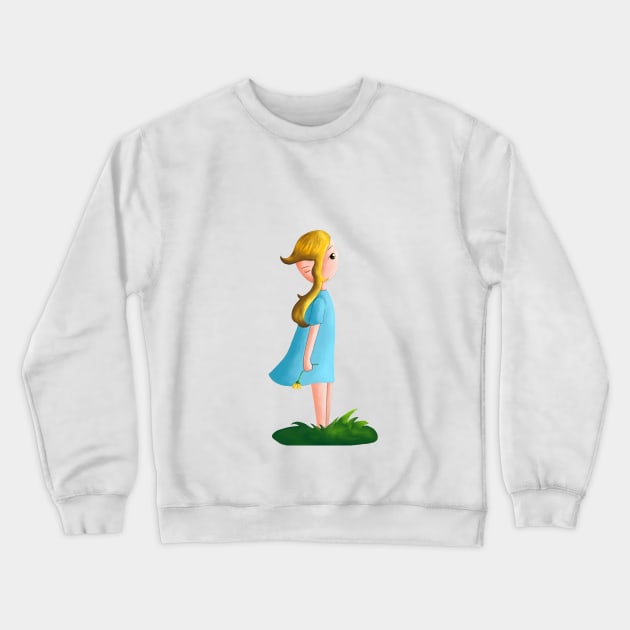 The Happy Sad Crewneck Sweatshirt by Jezhareth